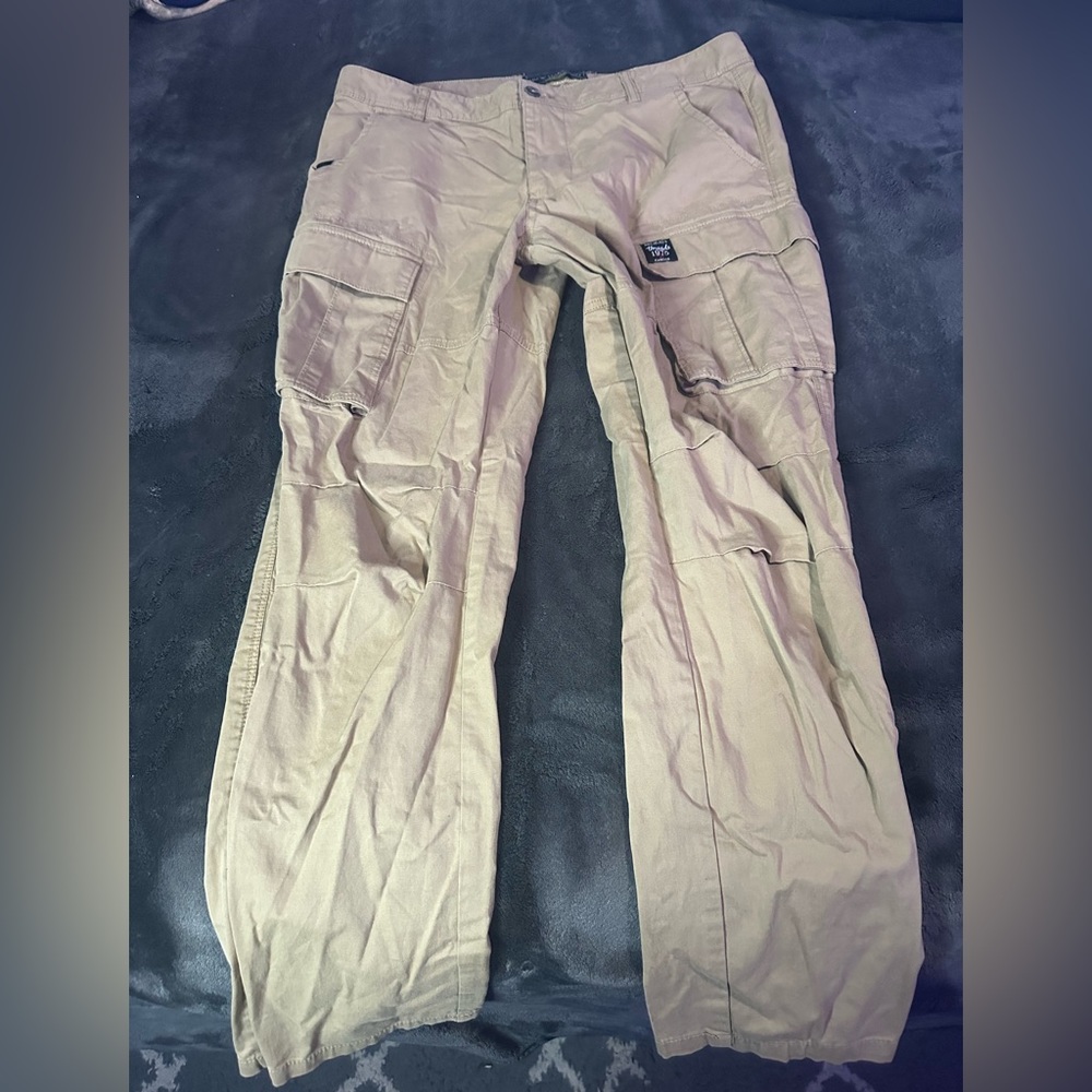 Khaki Broken Threads Cargo Pants